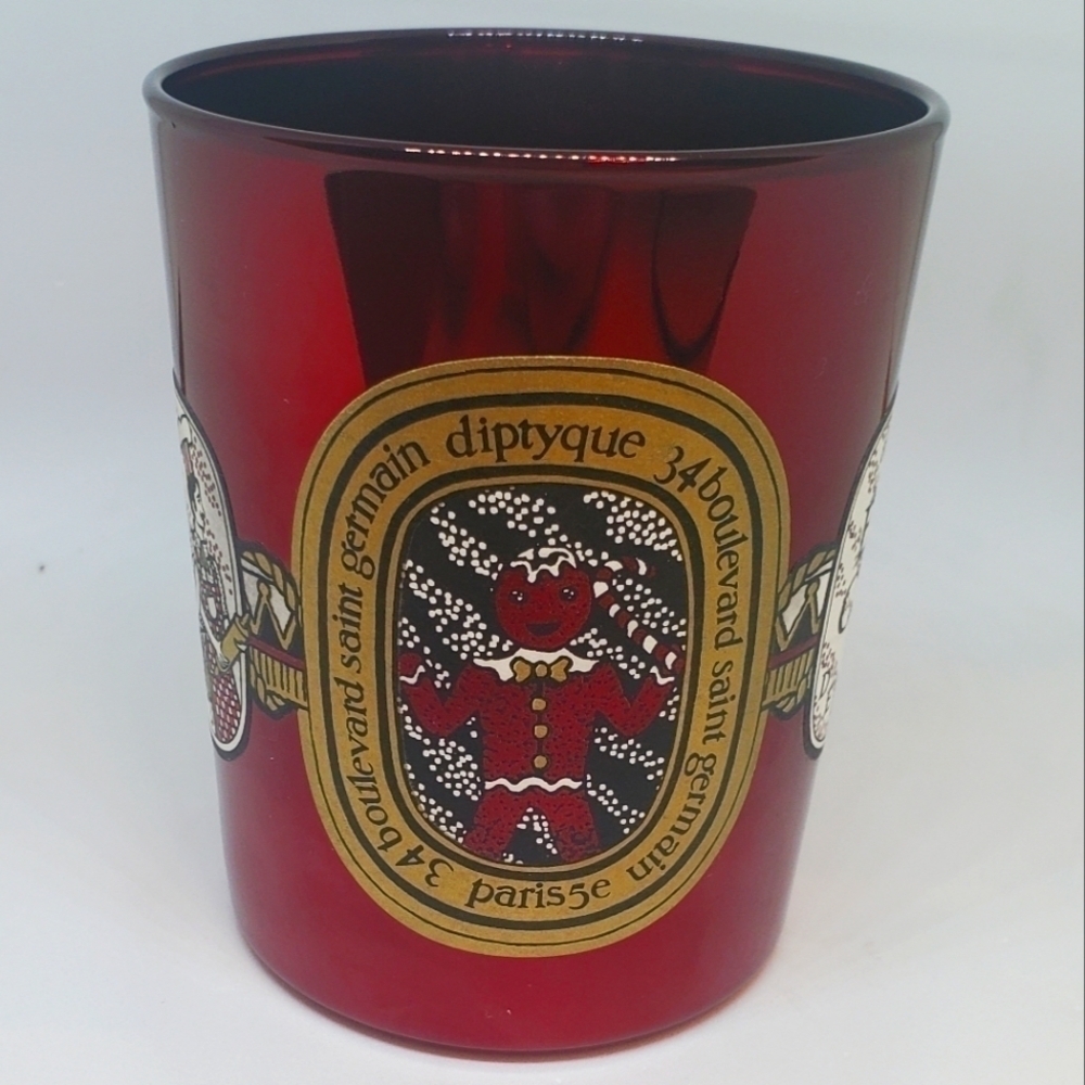 Empty Diptyque Christmas Candle holder - Epices Et Delices -- RARE 2016